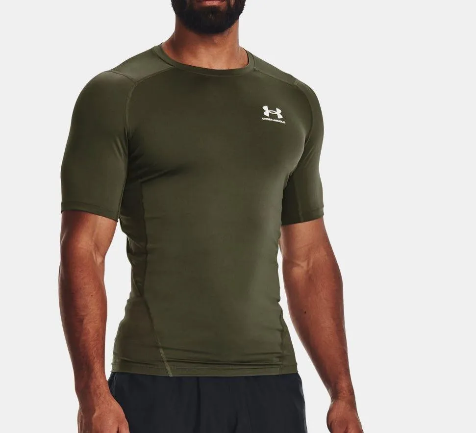 Camiseta Under Armour Heatgear Compresión Verde