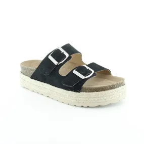 Chanclas de plataforma AngryMount 800 Negro.