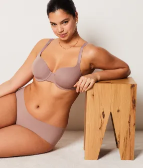 Culote de microfibra PURE FIT® TAUPE - ETAM