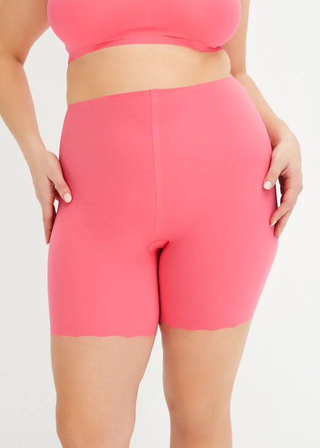 Pantalón ciclista con ligero efecto moldeador Rosa claro