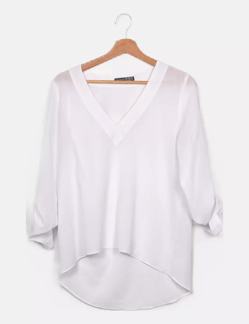 Primark Blusa blanca fluida