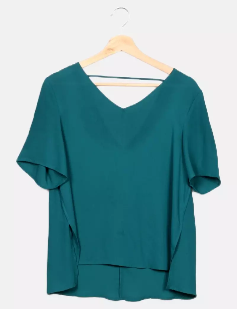 Primark Blusa verde fluida