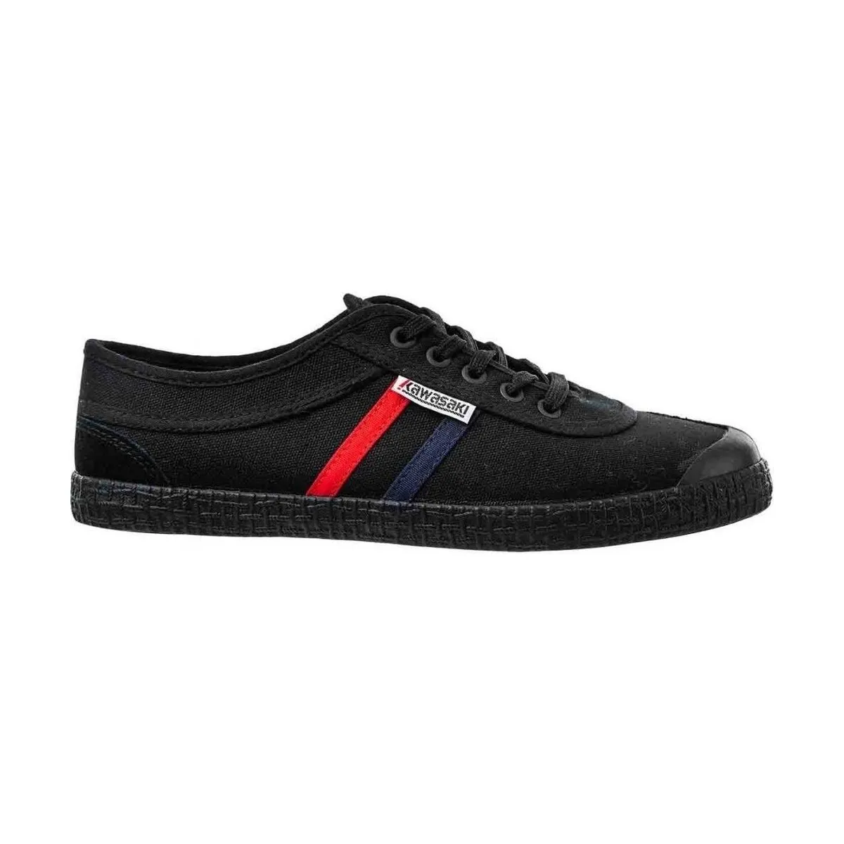 Retro Canvas Shoe K192496-ES 1001S Black Solid