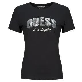 SEQUINS LOGO TEE